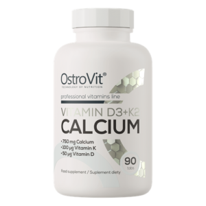D3 + K2 + kaltsium, 90 tabletti – OstroVit