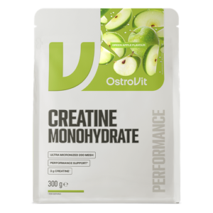 Kreatiinmonohüdraat, roheline õun, 300 g – OstroVit