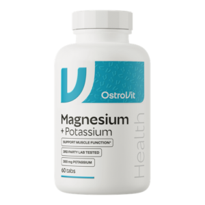Magneesium + kaalium + B6, 60 tabletti – OstroVit